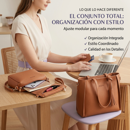 AuraSet™ Armonía cotidiana set bolsos