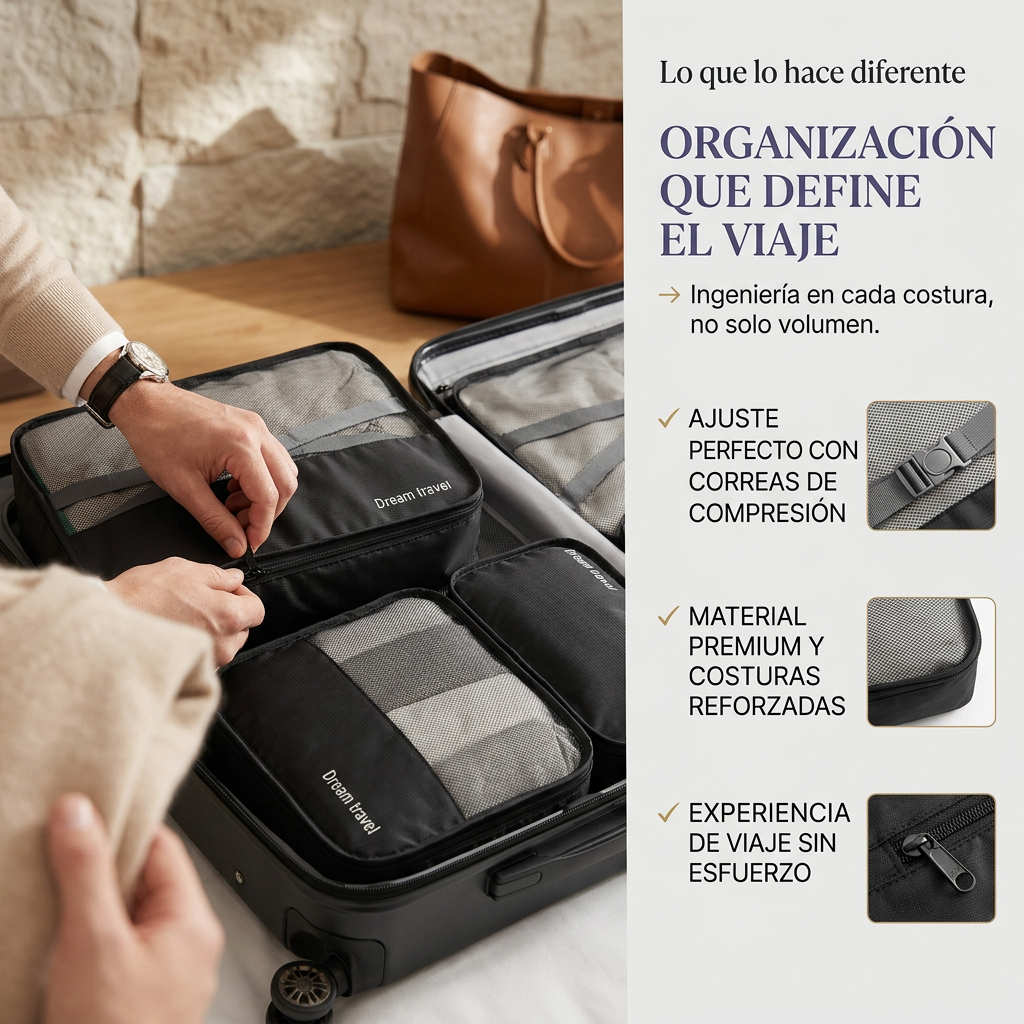 AuraPack™ Organizadores de viaje