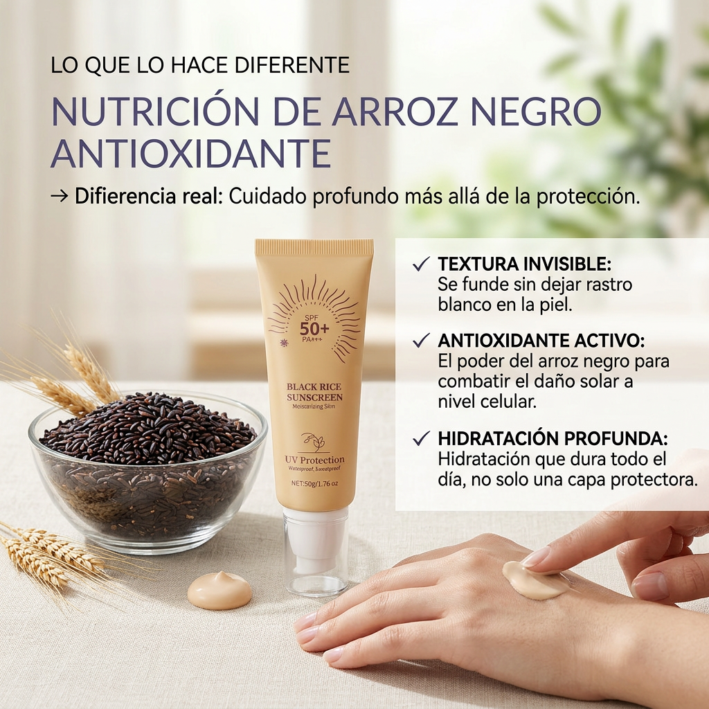 AuraRice™ Protector Solar SPF