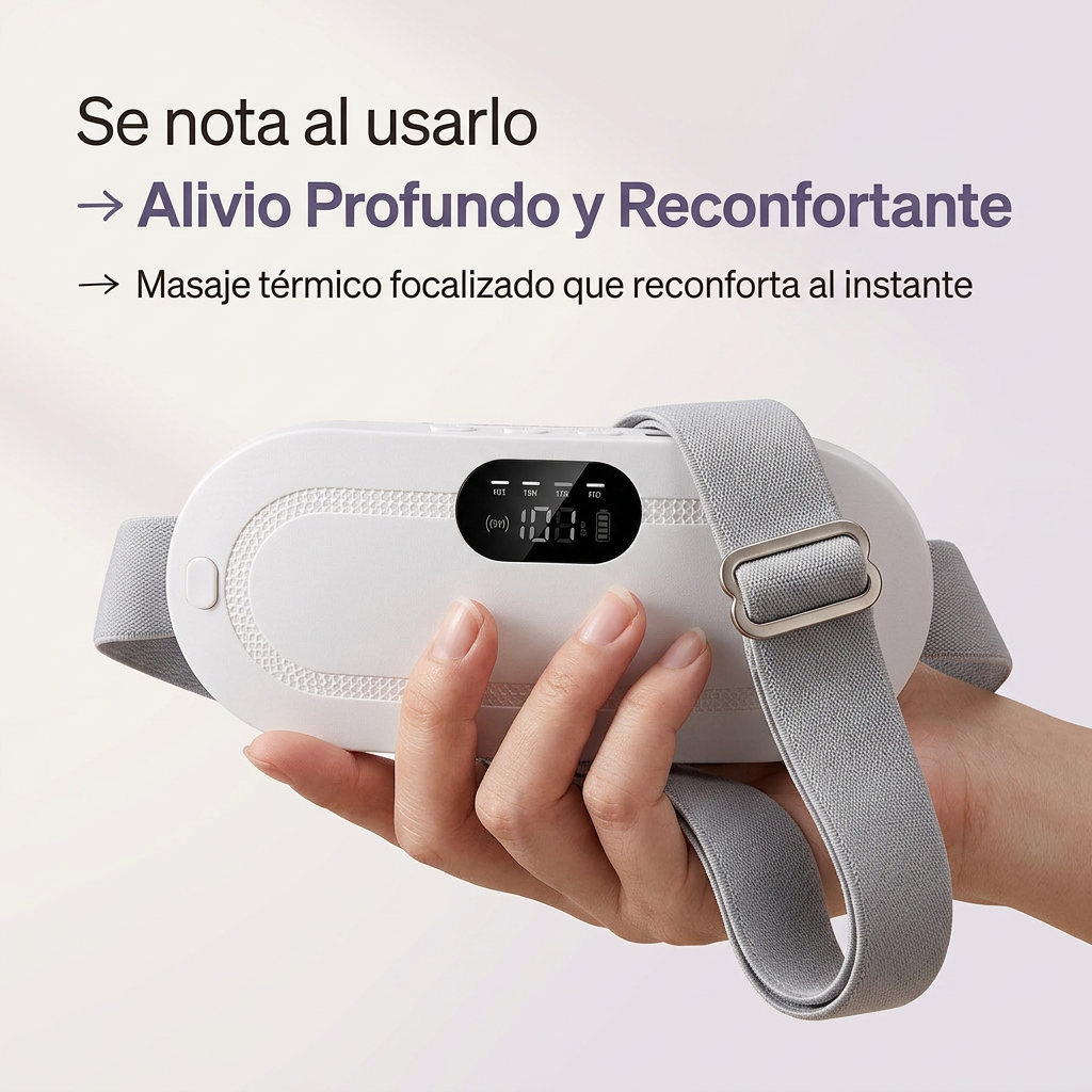 AuraHeat™ Cinturón Térmico Menstrual