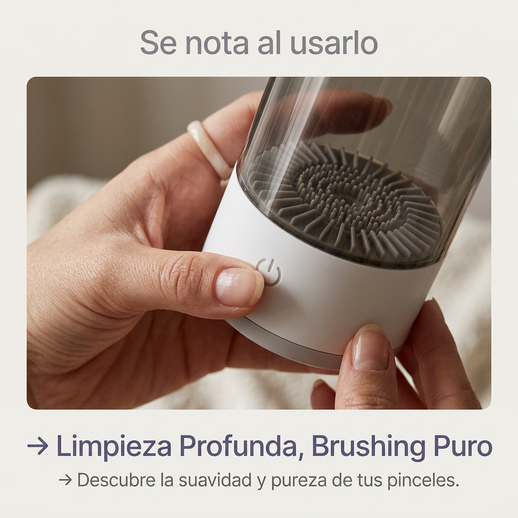 AuraClean™ Limpiador brochas
