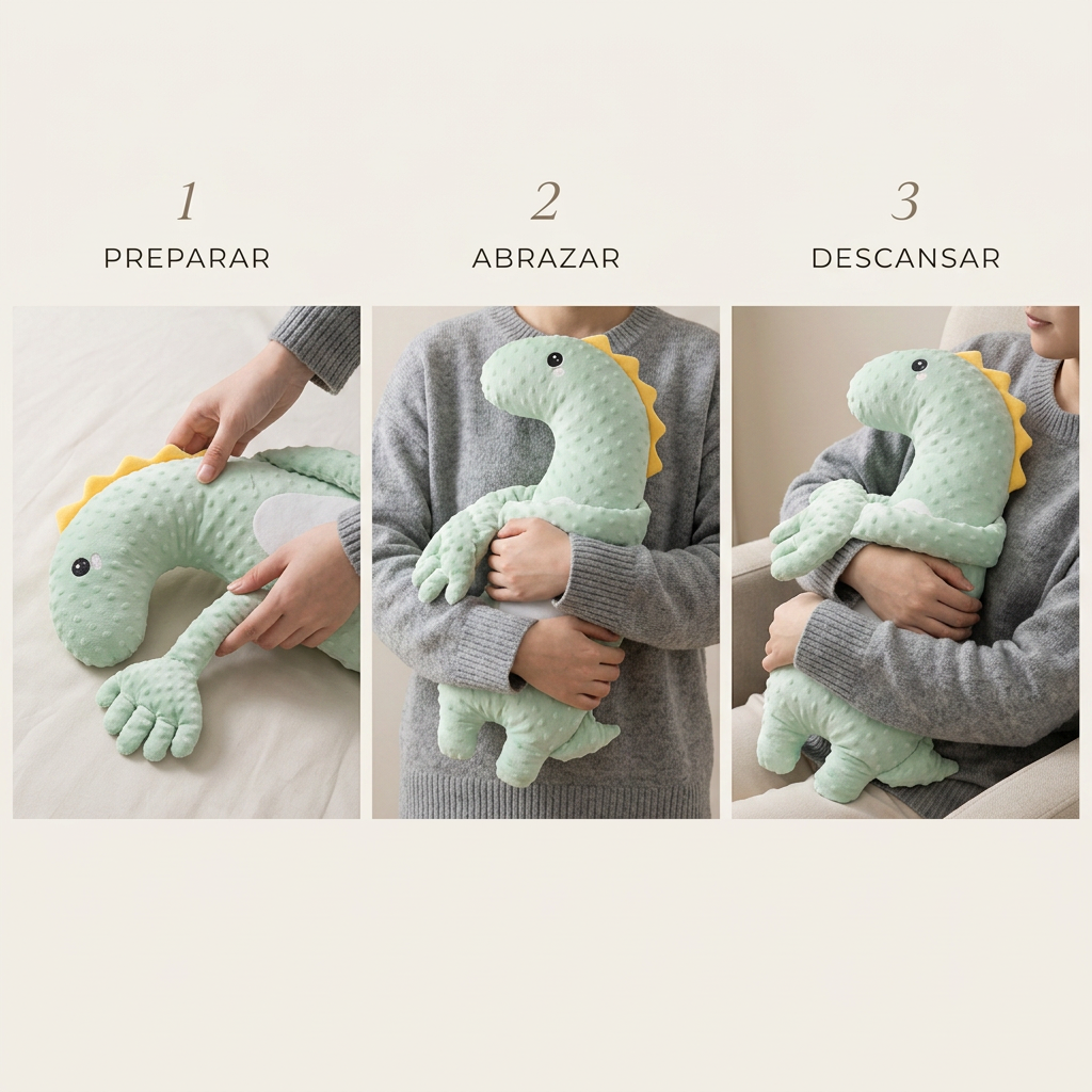 AuraDino™ Almohada de Sueño Reconfortante