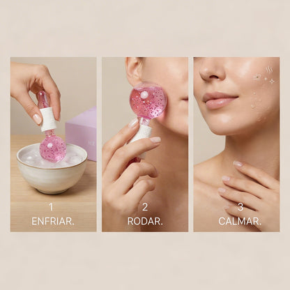 AuraWave™ Masajeador facial Crystal Ice
