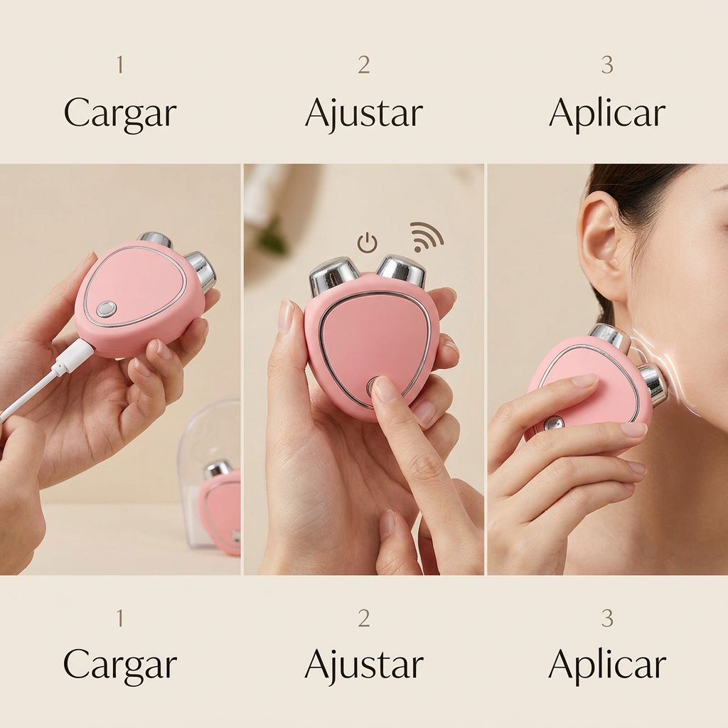 AuraMini™ Masajeador facial