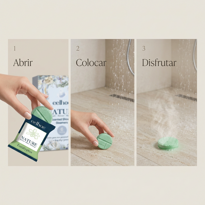 AuraSteam™ Ritual de Ducha Sensorial (Pack 6)