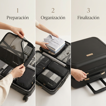 AuraPack™ Organizadores de viaje