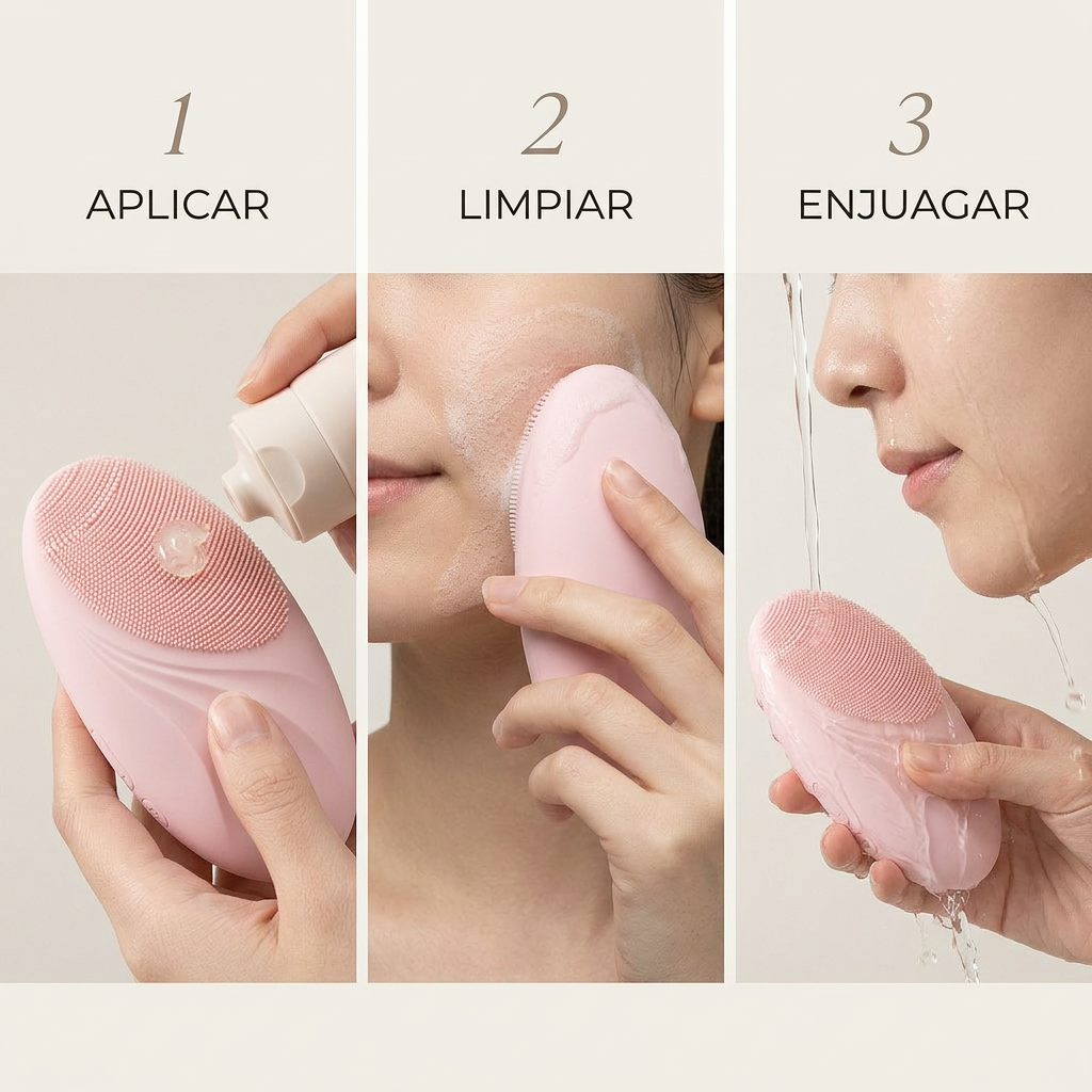 AuraClean™ Silicone Facial Brush