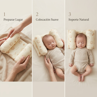 AuraHead™ Almohada Antidesviación para Bebé