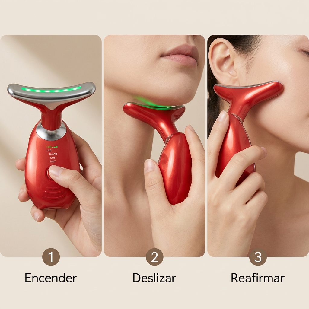 AuraLift™ Escultor facial y de cuello LED