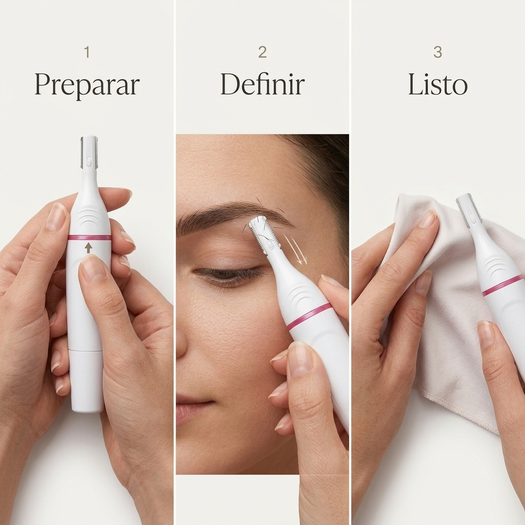 AuraBrow™ Touch Recortador de Cejas