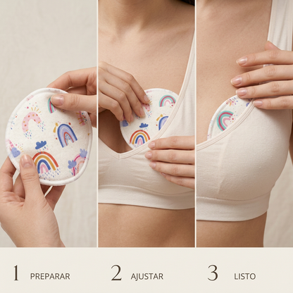 AuraShield™ Protectores Mamarios de Lactancia
