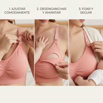 AuraFlow™ Sujetador de Lactancia Transpirable