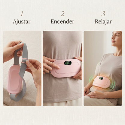 AuraHeat™ Cinturón Térmico Menstrual