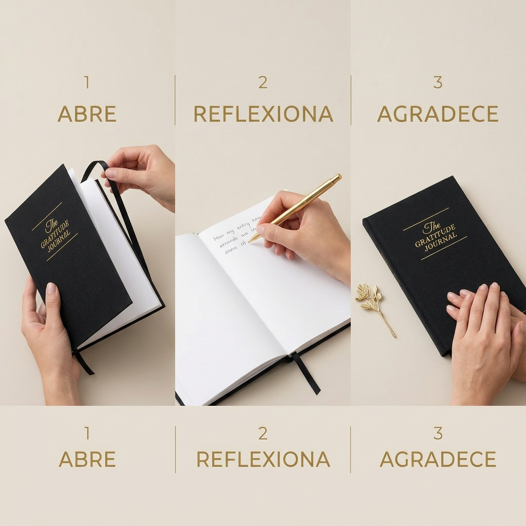 AuraMind™ Diario de Gratitud & Intención