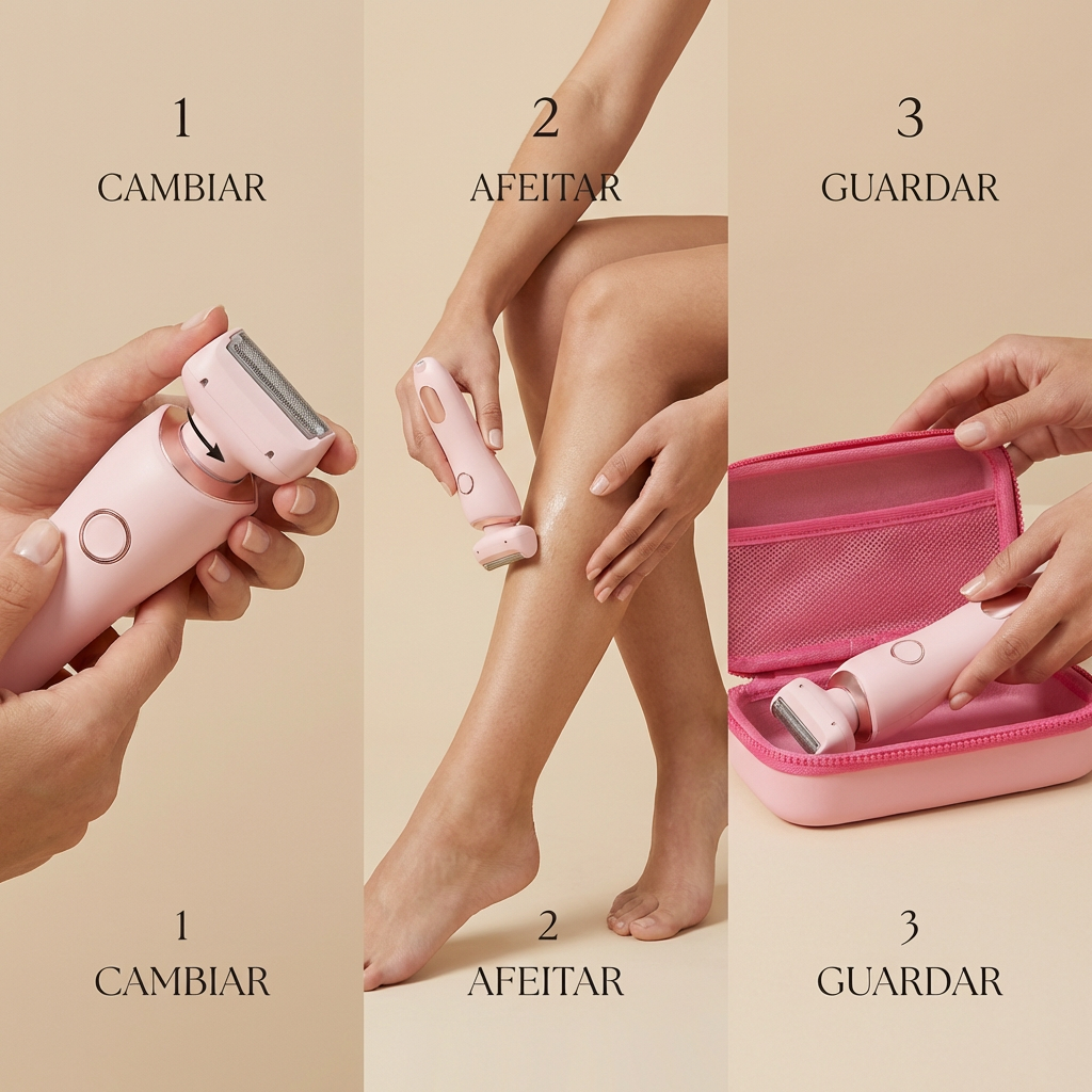 AuraSmooth™ Epilador Recargable 2 en 1