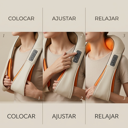 AuraFlex™ Masajeador corporal multifuncional