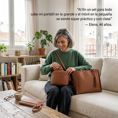AuraSet™ Armonía cotidiana set bolsos