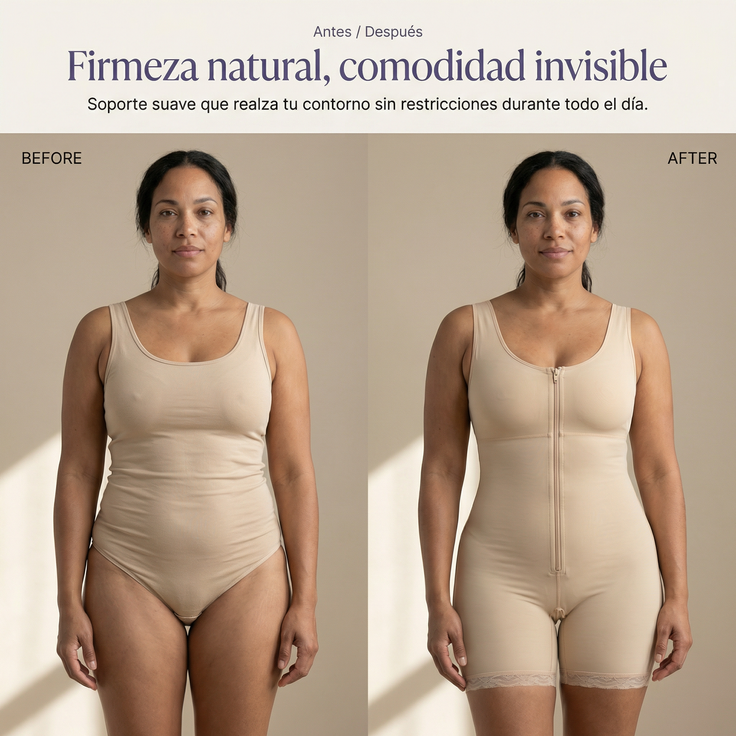AuraRecover™ – Bodysuit de Recuperación Postparto