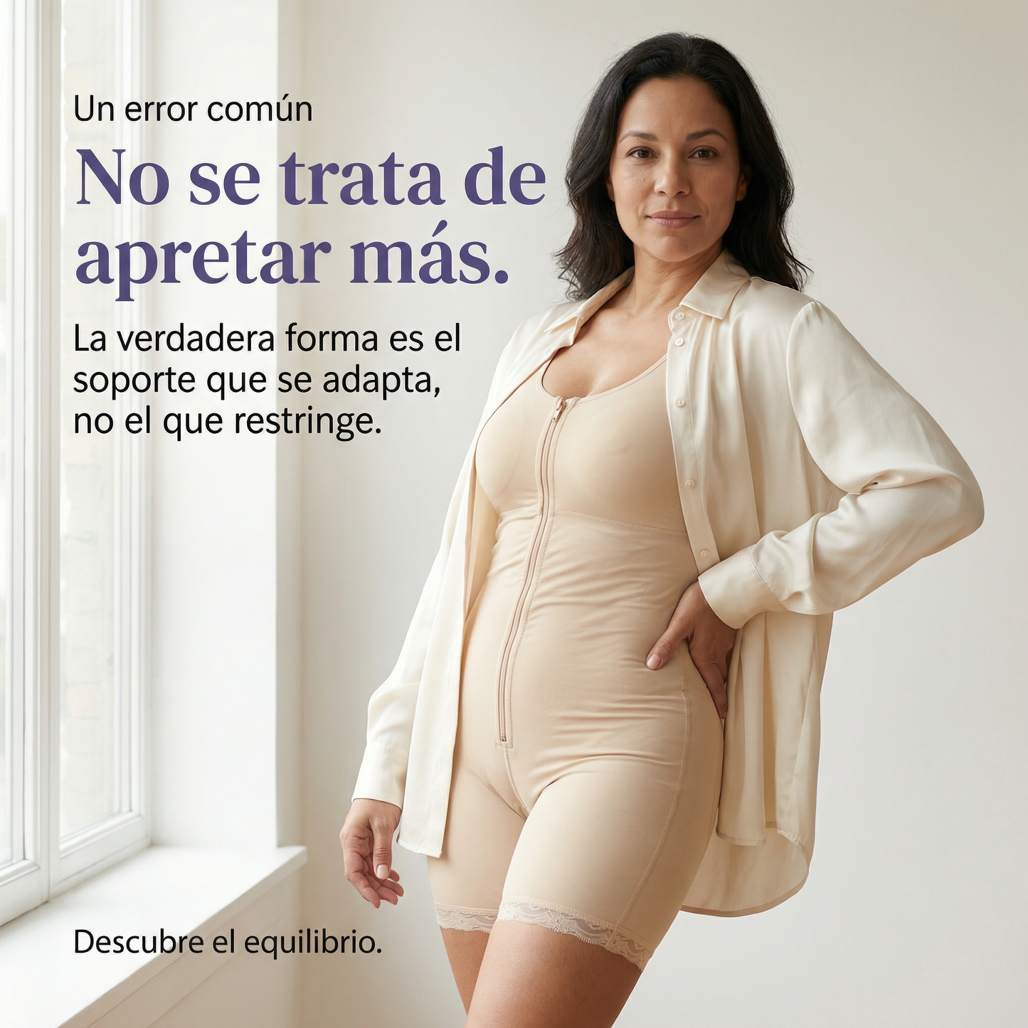 AuraRecover™ – Bodysuit de Recuperación Postparto