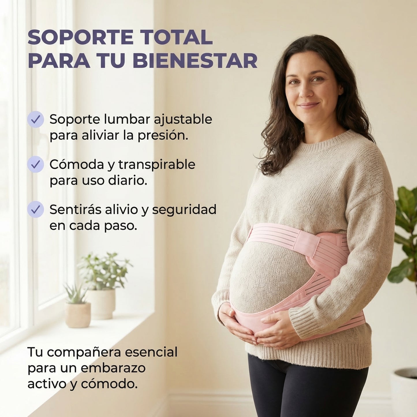 AuraSupport™ Soporte Maternal