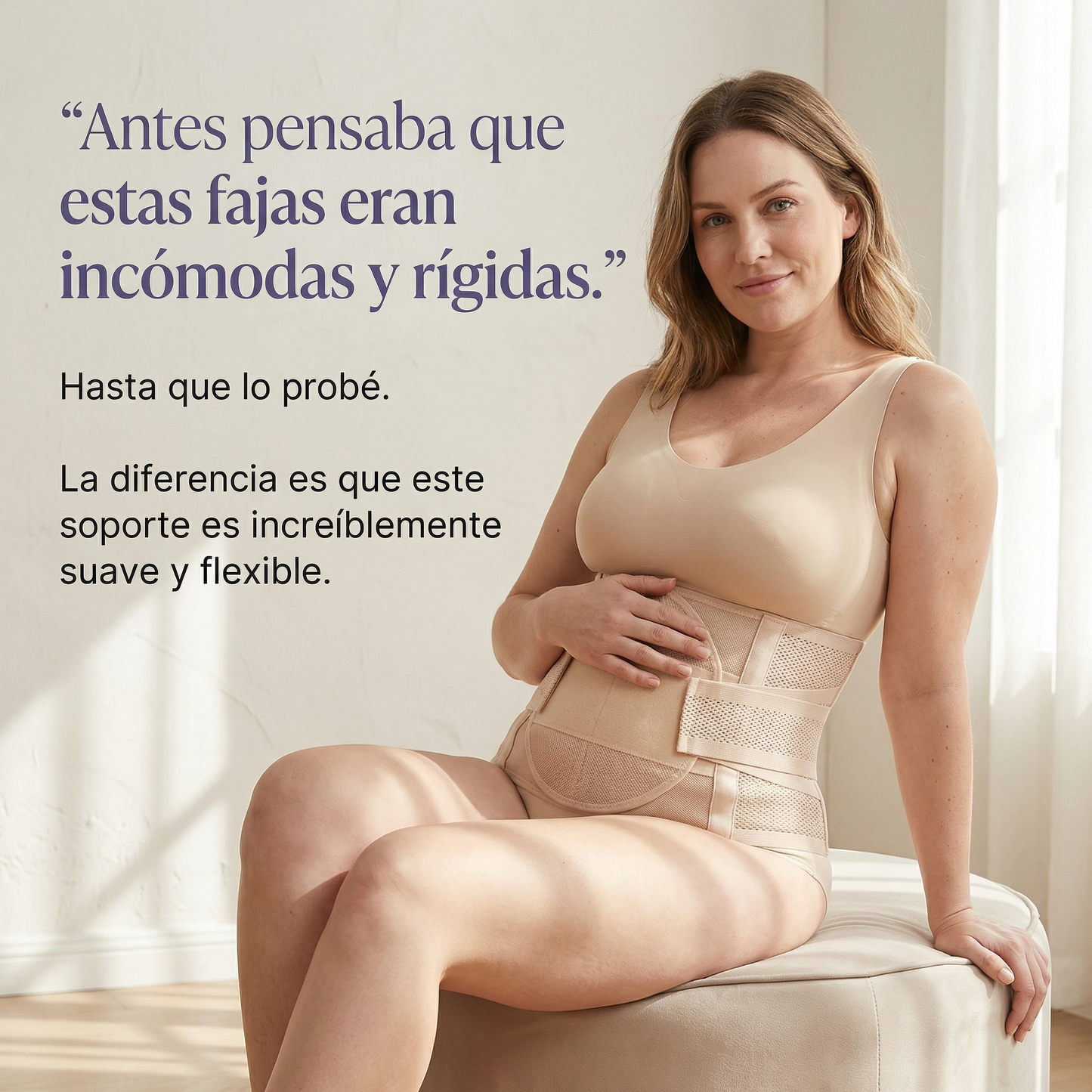 AuraHold™ – Faja Postparto Ajustable