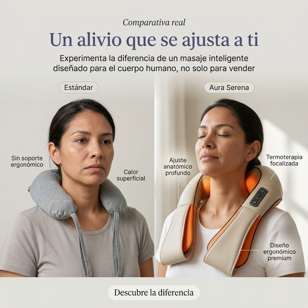 AuraFlex™ Masajeador corporal multifuncional