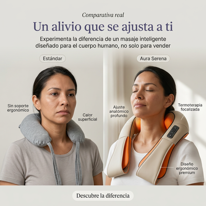 AuraFlex™ Masajeador corporal multifuncional