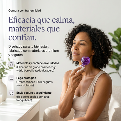 AuraWave™ Masajeador facial Crystal Ice