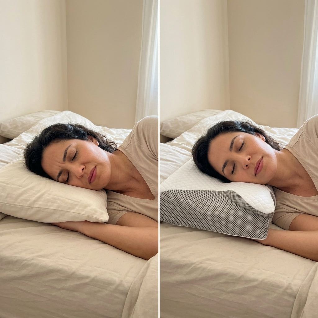 AuraNeck™ Almohada Cervical Ergonómica
