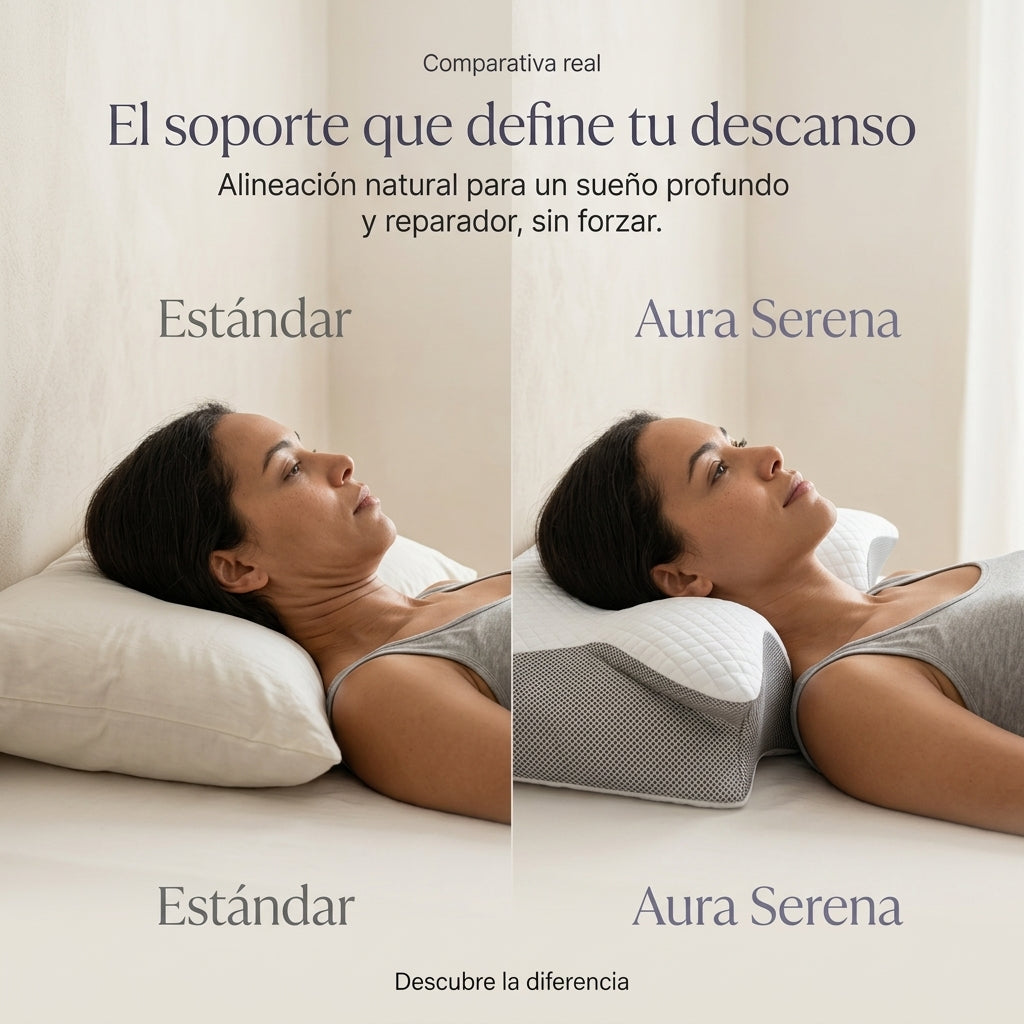 AuraNeck™ Almohada Cervical Ergonómica