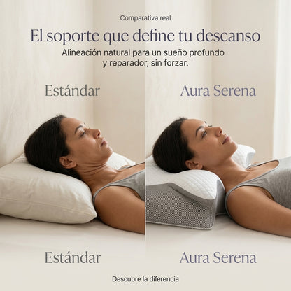 AuraNeck™ Almohada Cervical Ergonómica