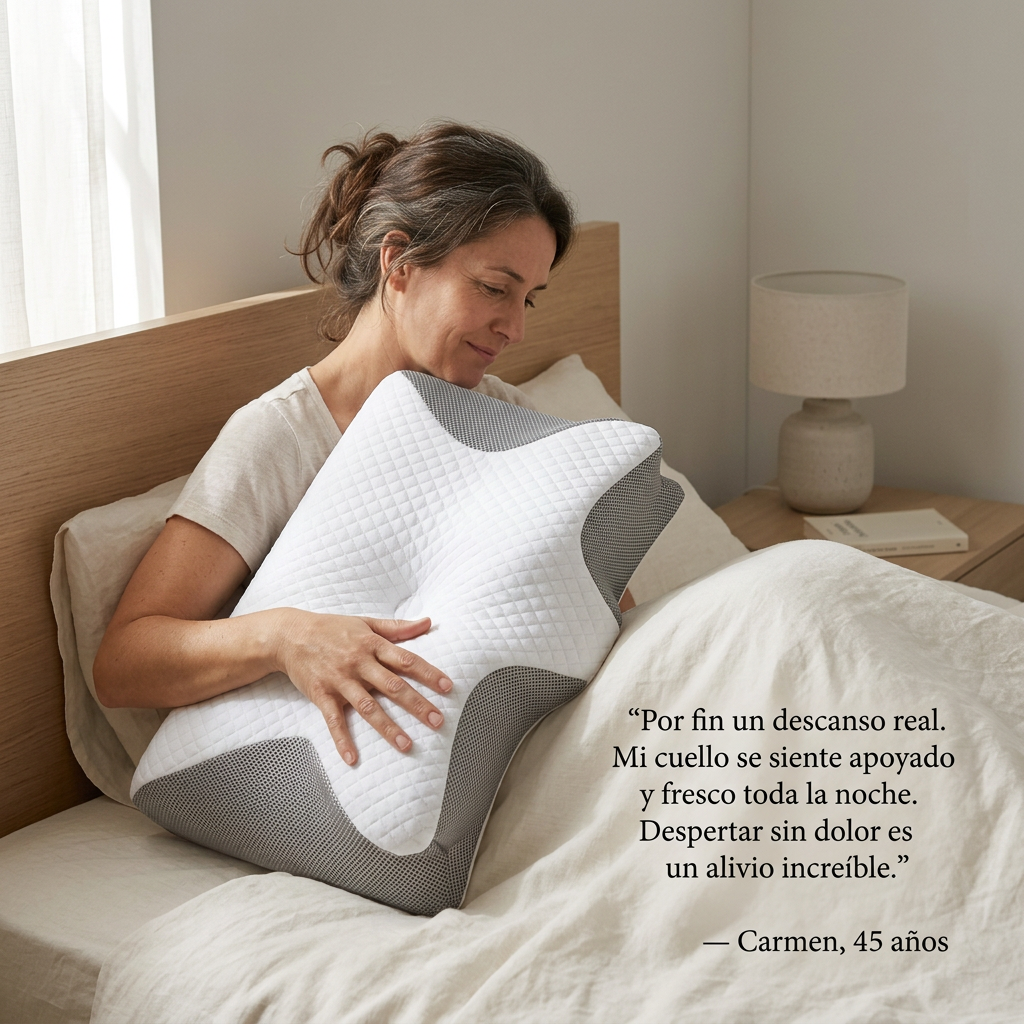 AuraNeck™ Almohada Cervical Ergonómica