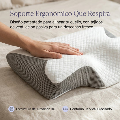 AuraNeck™ Almohada Cervical Ergonómica