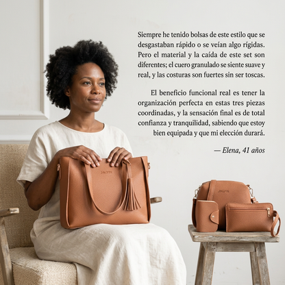 AuraSet™ Armonía cotidiana set bolsos