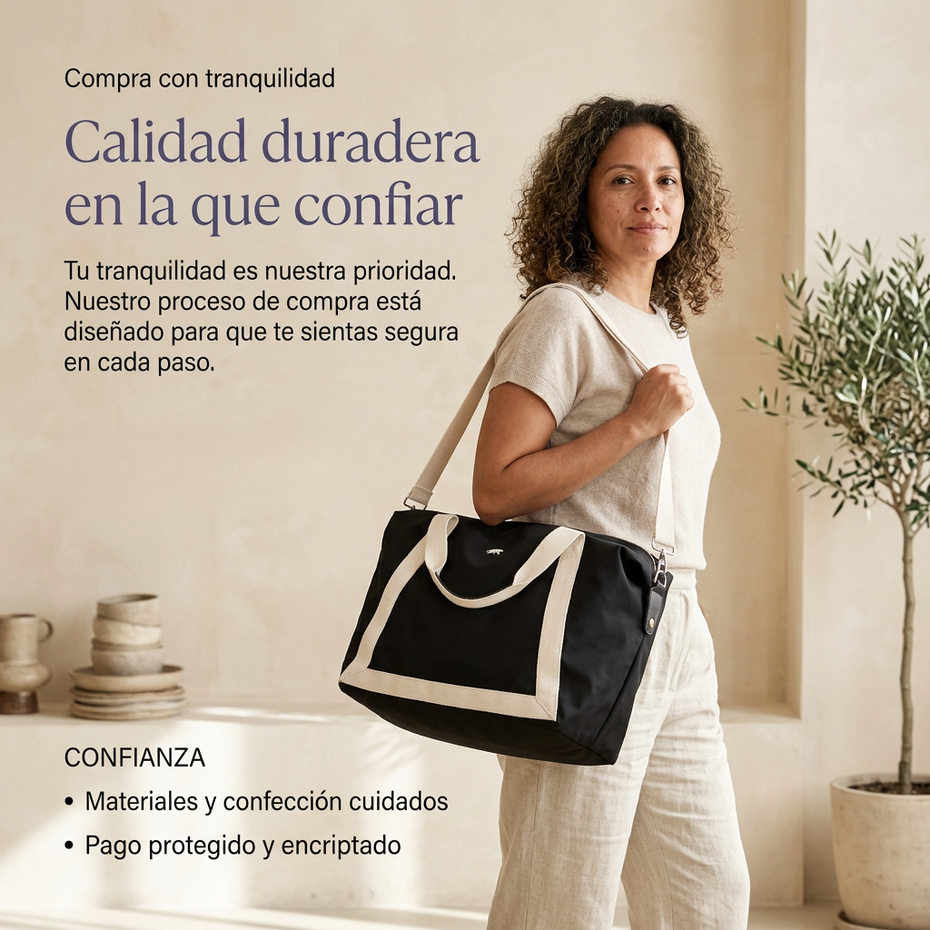 AuraMove™ Bolso de mano diario