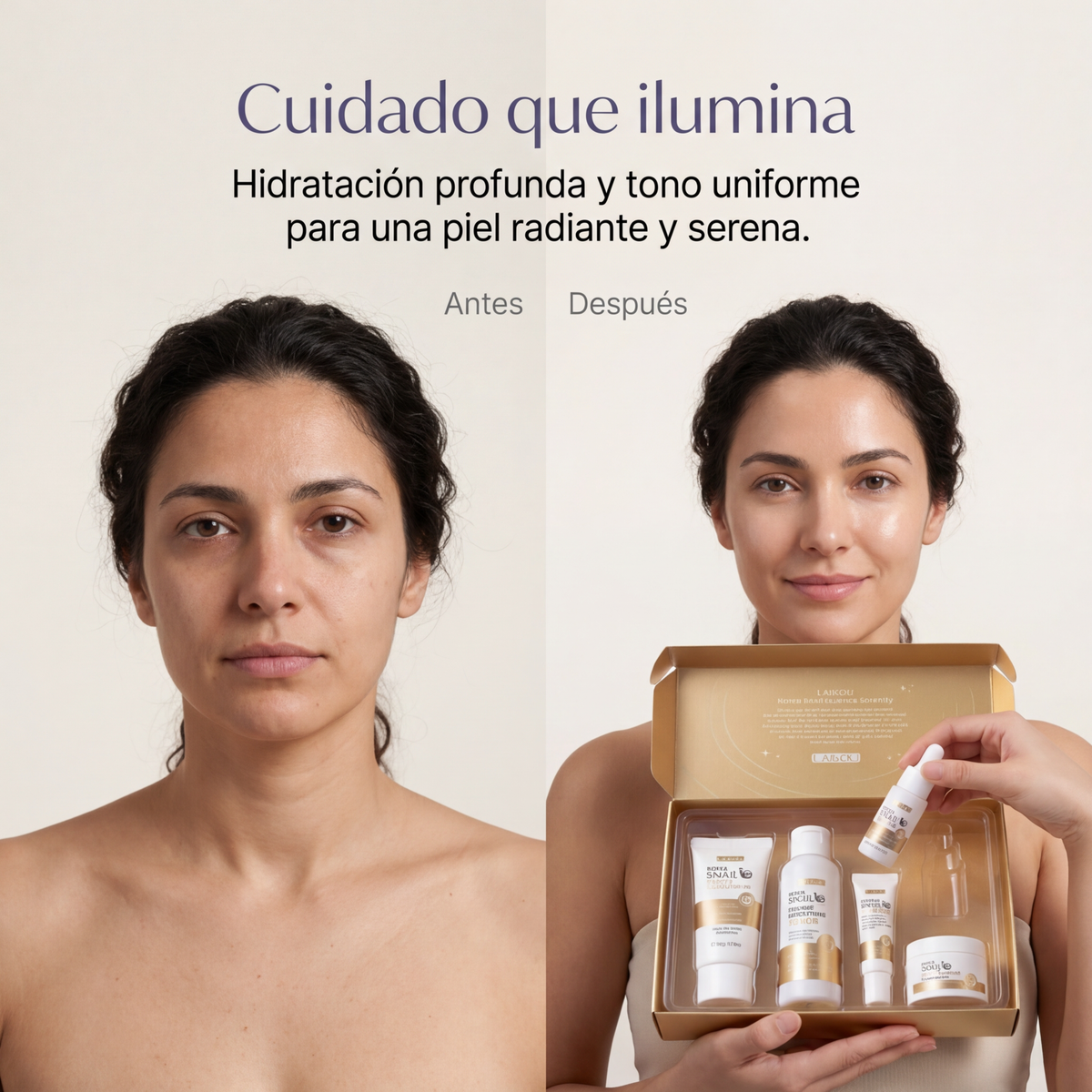 AuraSnail™ Ritual Facial 5 Pasos