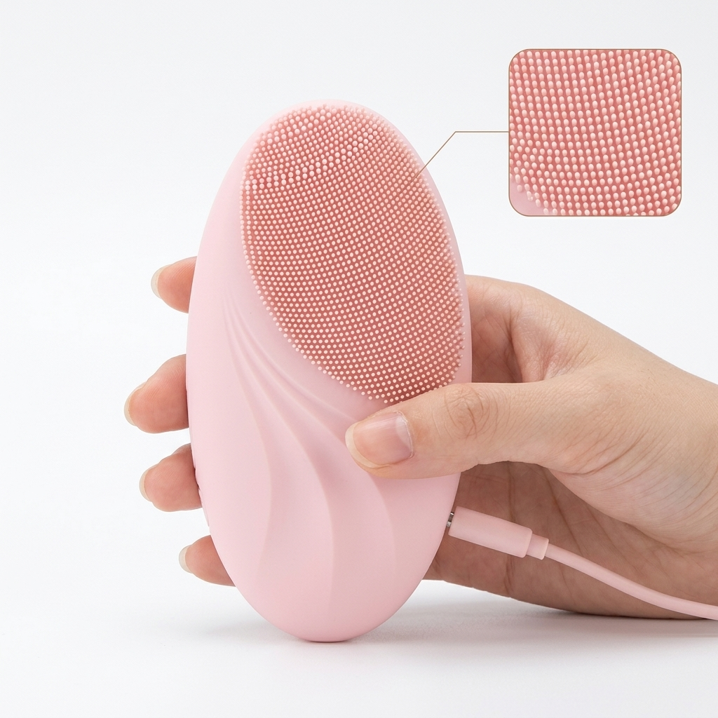 AuraClean™ Silicone Facial Brush