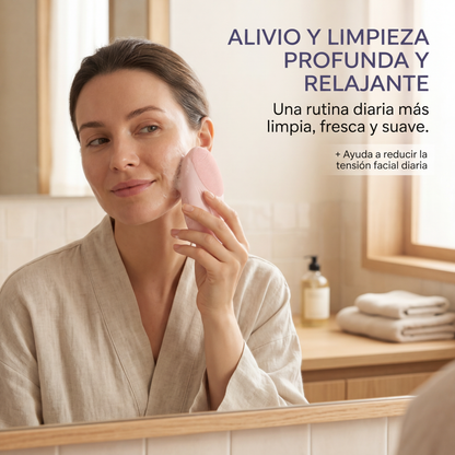 AuraClean™ Silicone Facial Brush