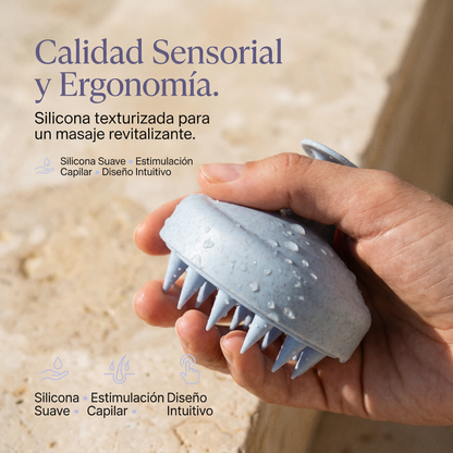 AuraScalp Cepillo de Silicona