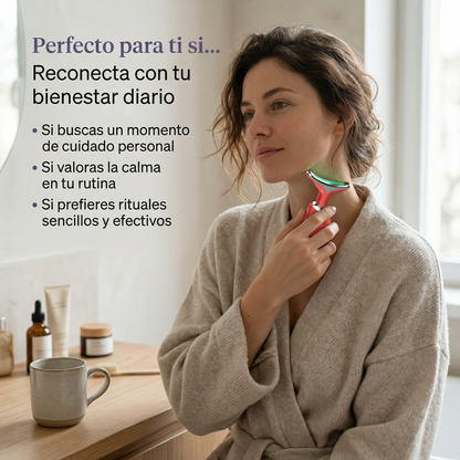 AuraLift™ Escultor facial y de cuello LED