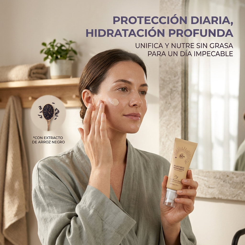 AuraRice™ Protector Solar SPF