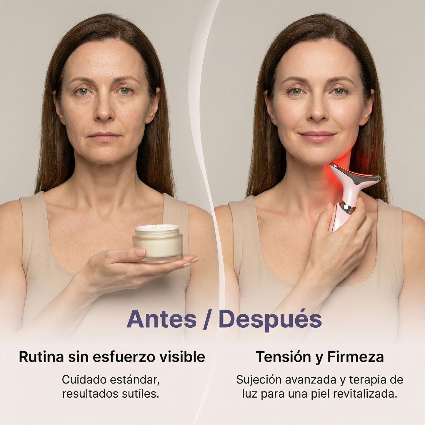 AuraLift™ Escultor facial y de cuello LED