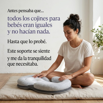 AuraNest™ Almohada Antivuelco para Bebé