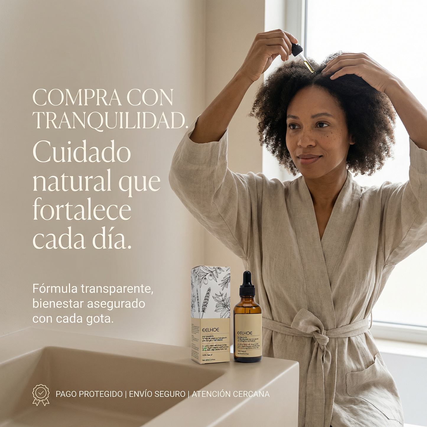 AuraRoot™ Aceite Capilar de Romero