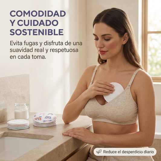 AuraShield™ Protectores Mamarios de Lactancia