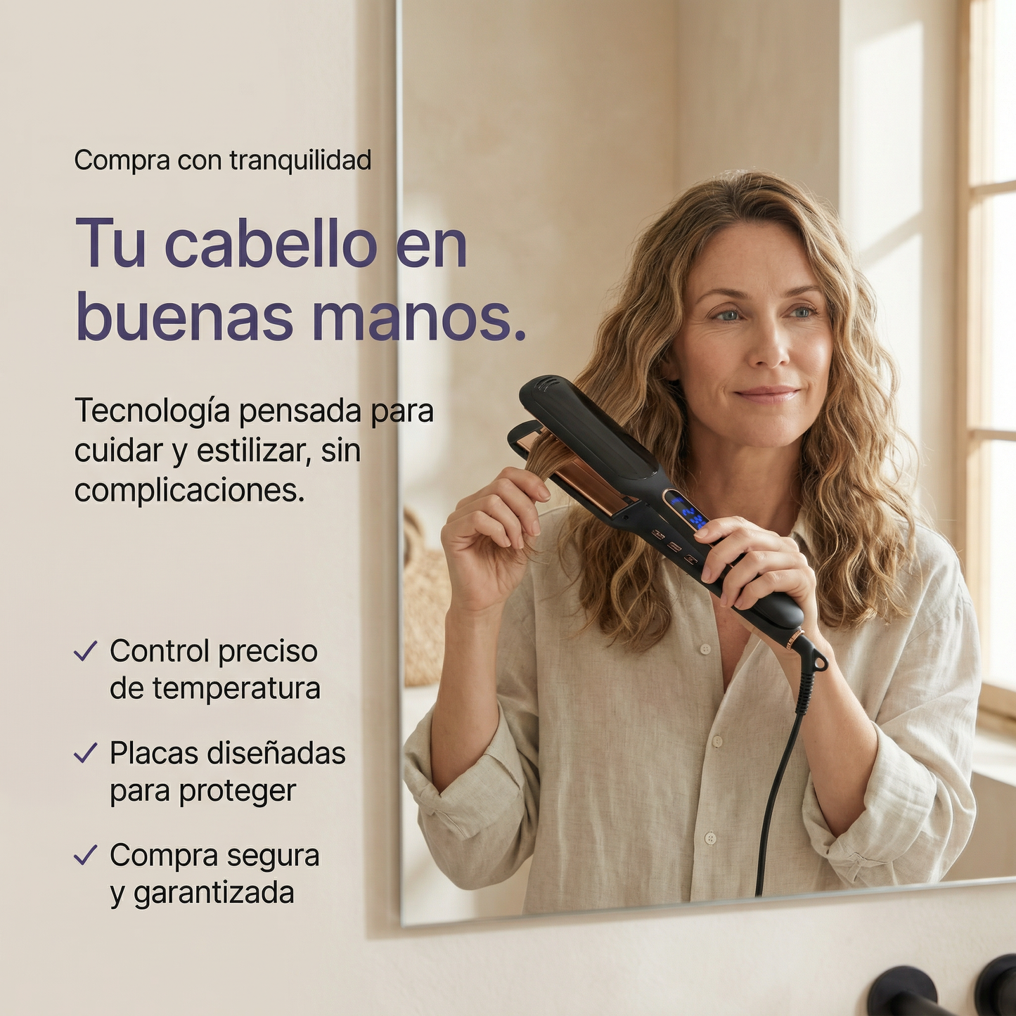 AuraCare Alisador Infrarrojo