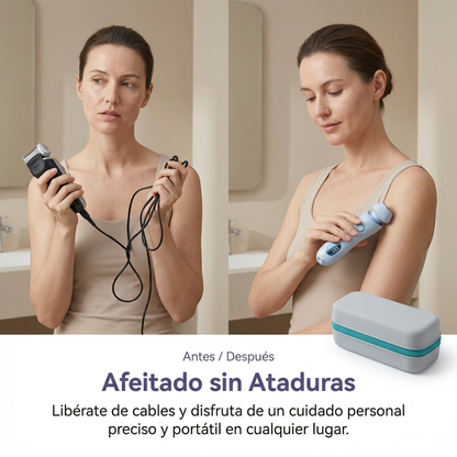 AuraSmooth™ Epilador Recargable 2 en 1