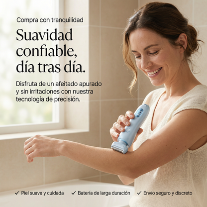 AuraSmooth™ Epilador Recargable 2 en 1