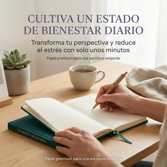 AuraMind™ Diario de Gratitud & Intención