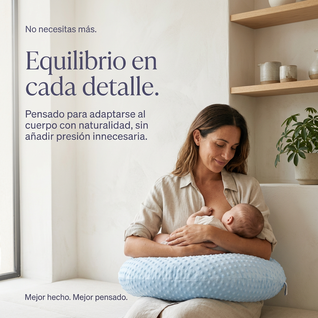 AuraNurture™ Almohada de Lactancia Ergonómica